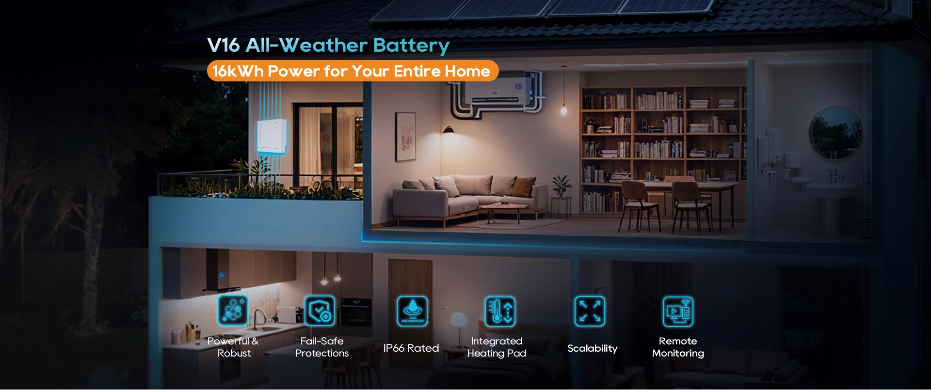 V-16 Weather battery