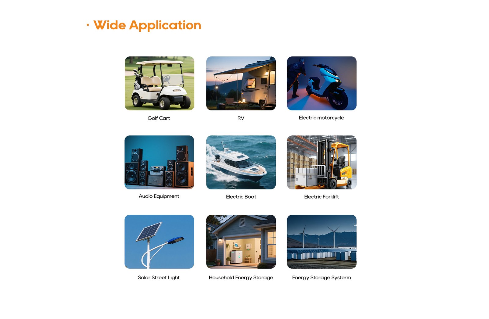 Wide Application