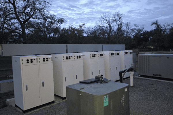 Residential energy storage project in Texas, USA.